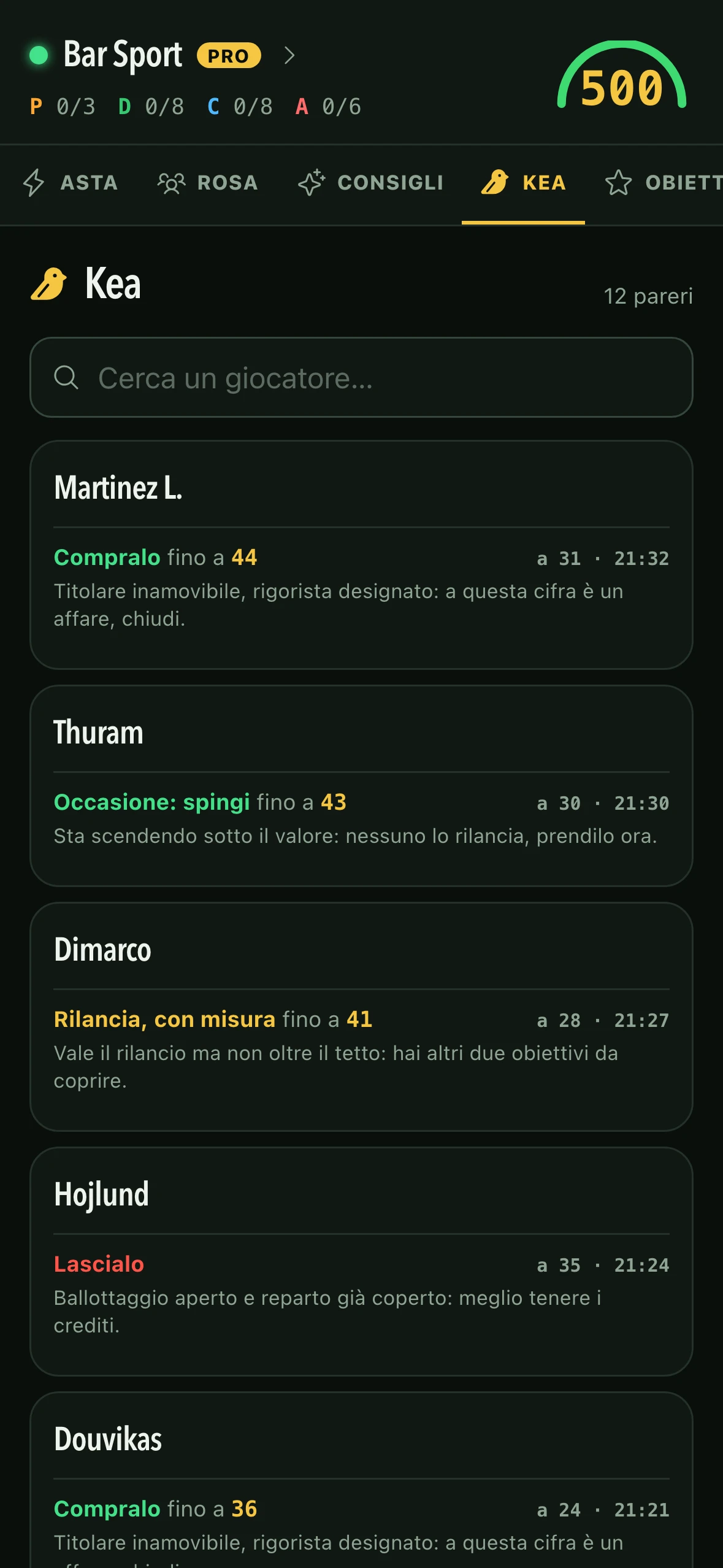 Kea: tutti i pareri sul tuo telefono, cercabili.